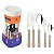 FAQUEIRO INOX 20PC LEME CIN - Imagem 1