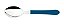 COLHER MESA INOX LEME AZU - Imagem 1