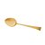 COLHER AÇO INOX P/SERVIR BERNA DOURADO FOSCO - Imagem 2