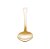 COLHER AÇO INOX P/SERVIR BERNA DOURADO FOSCO - Imagem 3