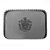 BANDEJA METAL C/PÉ ROMA BLACK 27x18x5cm - Imagem 2