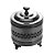 BOMBONIERE METAL ROMA BLACK 12x14cm - Imagem 1