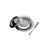 MANTEIGUEIRA AÇO INOX E VIDRO C/ESPÁTULA ITALY BLACK - Imagem 3