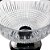 CENTRO DE MESA CRISTAL C/PÉ AÇO QUEEN BLACK 25cm - Imagem 4