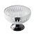 CENTRO DE MESA CRISTAL C/PÉ AÇO QUEEN BLACK 25cm - Imagem 3