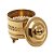 BOMBONIERE METAL ROMA DOURADO 12x14cm - Imagem 3