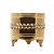 BOMBONIERE METAL ROMA DOURADO 12x14cm - Imagem 4