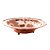 CENTRO DE MESA METAL C/PÉ ROSE 19x5cm - Imagem 3