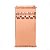 PORTA CANETA METAL ROMA ROSE 6x10cm - Imagem 2