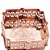 BANDEJA METAL ROMA ROSE 12x5cm - Imagem 4