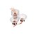 CJ 4 BOWLS VIDRO C/4 COLHERES P/SOBREMESA LYS ROSE - Imagem 3