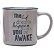 CANECA DE PORCELANA MOTIVE CINZA 250ML - Imagem 1