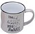 CANECA DE PORCELANA MOTIVE CINZA 250ML - Imagem 3