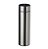 GARRAFA AÇO INOX PRATA PAREDE DUPLA 500ML COM INFUSOR E TERMÔMETRO DIGITAL - Imagem 1
