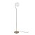 COLUNA VIVA FRENCH GOLD E BRANCO (D)25CM (A)160CM  1XE27 BOLINHA 5W - Imagem 1