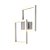 ARANDELA / PLAFON TEC BRANCO (C)41CM (L)41CM (A)4CM  1X45W 3000K 2450LM - Imagem 1