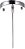 PENDENTE / PLAFON SOHO CROMADO TRANSP E AMBAR (D)22CM (A)12CM  1XG9 25W - Imagem 2