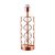 BASE PARA ABAJUR MOTIF COBRE   (D)12CM (A)39CM  1XE27 40W - Imagem 1