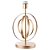 BASE PARA ABAJUR MONDE DOURADO   (D)24CM (A)40CM  1XE27 40W - Imagem 1