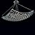 LUSTRE EZE 46CM X 80CM X 50CM  5XE14 127V / 220V CROMADO E TRANSP - Imagem 1