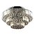 LUSTRE DIJON CROMADO E TRANSP (D)80CM (A)38CM  13XE14 520W - Imagem 1