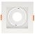SPOT DE EMBUTIR CONECTA ABS BRANCO (C)10.2CM (L)10.2CM (A)4.15 CM  1XGU10 MR11 - Imagem 1