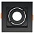 SPOT DE EMBUTIR CONECTA ABS PRETO (C)10.2CM (L)10.2CM (A)4.15 CM  1XGU10 MR11 - Imagem 1