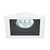 SPOT DE EMBUTIR CONECTA BRANCO E PRETO (C)13CM (L)13CM (A)3.5CM  1XGU10 AR70 - Imagem 1