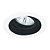 SPOT DE EMBUTIR CONECTA BRANCO E PRETO (D)9CM (A)4.5CM  1XGU10 MR11 - Imagem 1