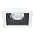 SPOT DE EMBUTIR CONECTA BRANCO E PRETO (C)18CM (L)18CM (A)6.5CM  1XGU10 AR111 - Imagem 1