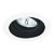 SPOT DE EMBUTIR CONECTA BRANCO E PRETO (D)18.5CM (A)6.5CM  1XGU10 AR111 - Imagem 1