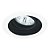 SPOT DE EMBUTIR CONECTA BRANCO E PRETO (D)10CM (A)3CM  1XGU10 MR16 - Imagem 1