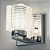 ARANDELA BELL 12CM X 13CM X 13CM  1XG9 127V / 220V CROMADO E TRANSP - Imagem 1