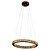 PENDENTE AURA PICCOLA COBRE E CHAMPAGNE (D)60CM (A)5.5CM  1X24W 3000K 1320LM - Imagem 1