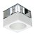SPOT EMBUTIDO QUAD CRISTAIS 1XDICROICA - BR/TR - Imagem 1