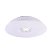 PLAFON  METAL E VIDRO D 49CM X 10CM  1 X LED 9W 127V / 220V BRANCO - Imagem 1