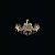LUSTRE GALLERY D 100CM X 72CM  12XE14 127V / 220V CHAMPAGNE E CROMADO - Imagem 1