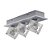 SPOT DE SOBREPOR FROST 9CM X 28,5CM X 11CM  9 X LED 1W 127V / 220V CINZA E TRANSP - Imagem 1