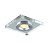 SPOT DE EMBUTIR SHINE 7CM X 7CM X 3,5CM  1XGU5,3 127V / 220V CROMADO E TRANSP - Imagem 1