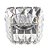 SPOT DE EMBUTIR  9CM X 9CM X 5CM  1XGU10 127V / 220V CROMADO E TRANSP - Imagem 1