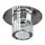 SPOT DE EMBUTIR SHINE D 8CM X 5CM  1XG9 127V / 220V CROMADO E TRANSP - Imagem 1