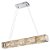 PENDENTE PYXIS 92CM X 12CM X 11CM   LED 32W 127V / 220V CROMADO E TRANSP - Imagem 1