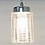PENDENTE BELL 7,5CM X 10CM X 7,5CM  1XG9 127V / 220V CROMADO E TRANSP - Imagem 1