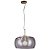 PENDENTE NOBU D 40CM X 31CM  1 X A60 40W FRENCH GOLD E TRANSP - Imagem 1