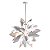 PENDENTE ATMO D 65CM  6XG9 127V / 220V BRANCO - Imagem 1