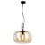 PENDENTE KHAO D 35CM X 36,5CM  1XE27 127V / 220V PRETO E CHAMPAGNE - Imagem 1