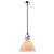 PENDENTE BAR D 25CM X 36,2CM  1XE27 127V / 220V CROMADO E BRANCO - Imagem 1