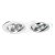 SPOT DE EMBUTIR OUSE 9CM X 17CM X 2,5CM  2XGU10 127V / 220V BRANCO - Imagem 1