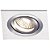 SPOT DE EMBUTIR ECCO 7,5CM X 7,5CM X 3CM  1XGU10 127V / 220V PRATA - Imagem 1
