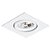 SPOT DE EMBUTIR SLIM 9CM X 9CM X 3CM  1XGU10 127V / 220V BRANCO - Imagem 1